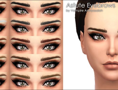 Astute Eyebrows -non default-