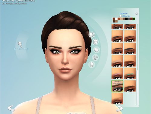 Astute Eyebrows -non default-