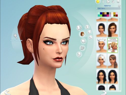 Rockabilly Hair  new mesh
