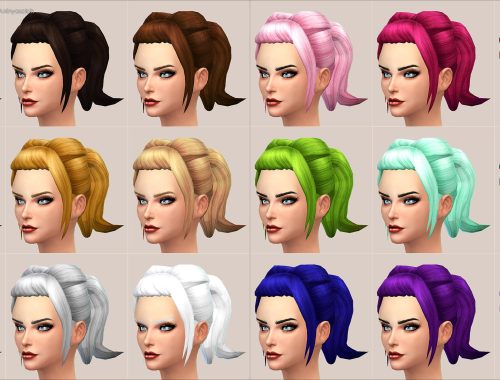 Rockabilly Hair  new mesh