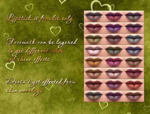 Lipstick and Facepaint