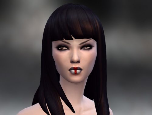 Despair Lipstick and Facepaint