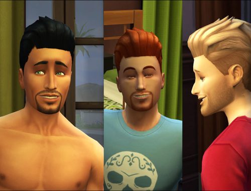Male Spikey hair Taller