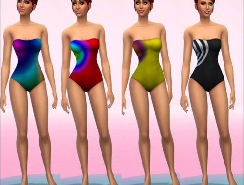Swimsuits Patterned and Plain