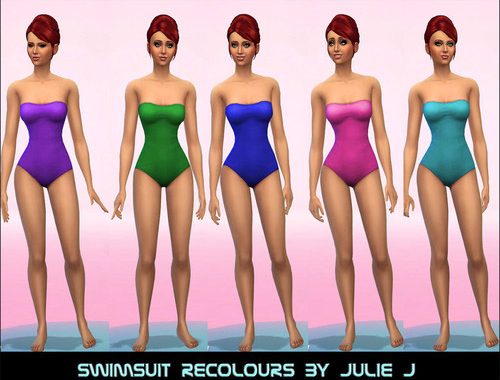 Swimsuits Patterned and Plain