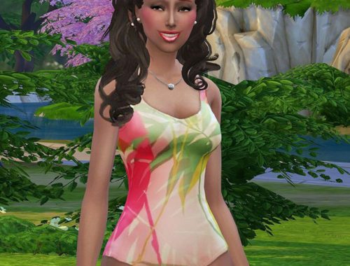 Set of 6 one piece swimsuits