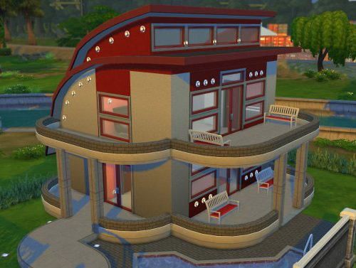 Retro-Futuristic house