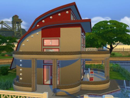 Retro-Futuristic house