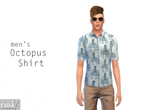 3 printed short sleeved shirts