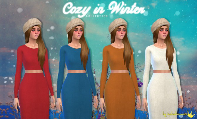 Cozy in Winter collection - The Sims 4 Catalog