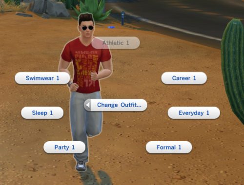 Change Outfit On Inactive Sims (Update V2)