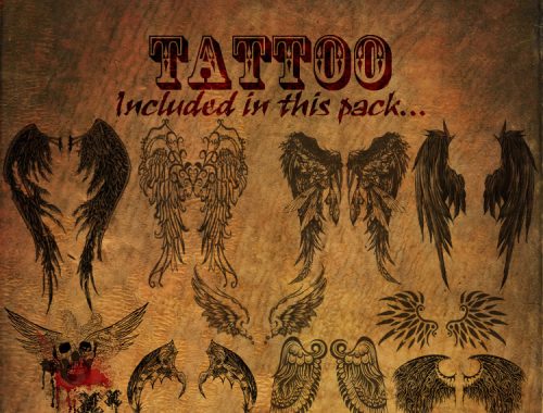 KF Wings Tattoo Pack