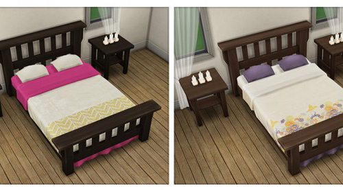 Single Mission Bed Recolors
