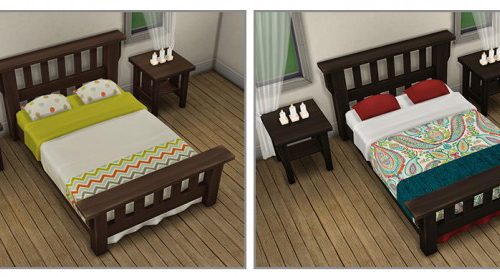 Single Mission Bed Recolors