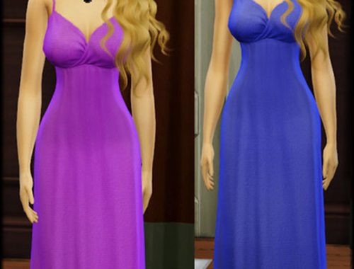 Maxis Dress Retextured and Recoloured