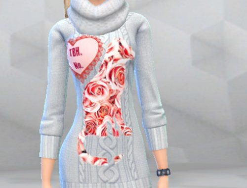 Sweater dress