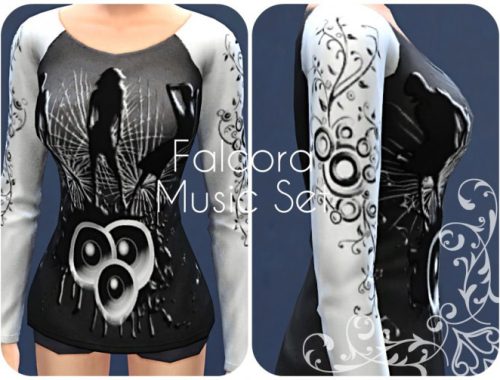 Summer and music Set Shirts
