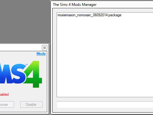 The Sims 4 Mod Toggle