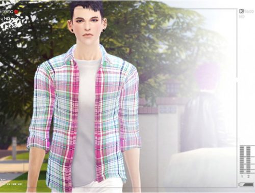Shirt Button Open