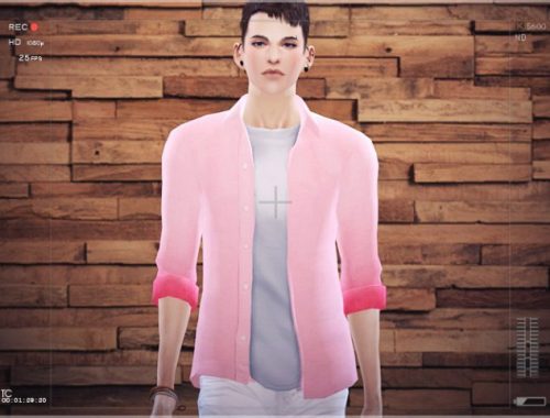 Shirt Button Open