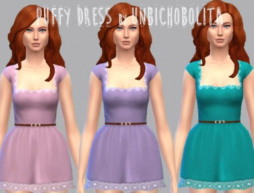 Puffy dress