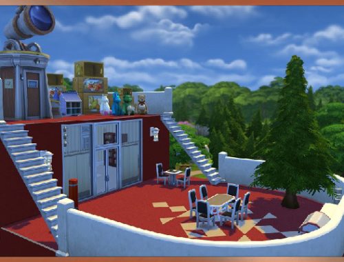 Santa sleigh house