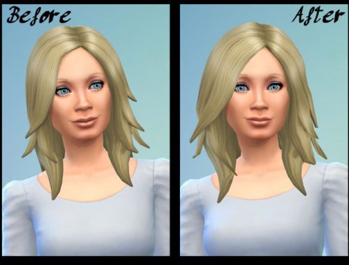 Nova EAs Long Rocker Hair Revolumized