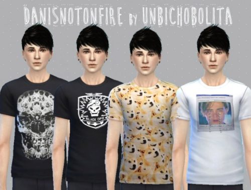 Tops for males