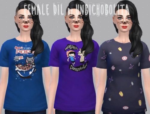 Female Dil t-shirts