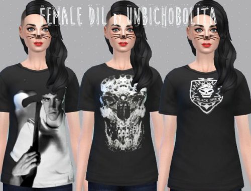 Female Dil t-shirts