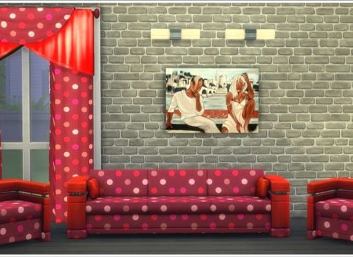 Cheerful Living Room Set