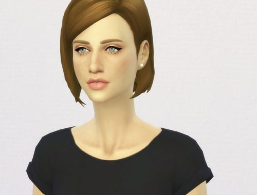 Medium Straight Parted hair edit