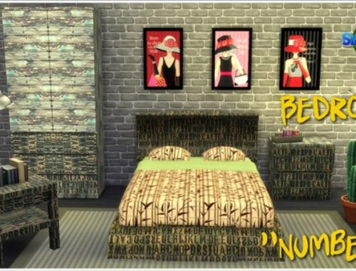 Numbers Bedroom Set