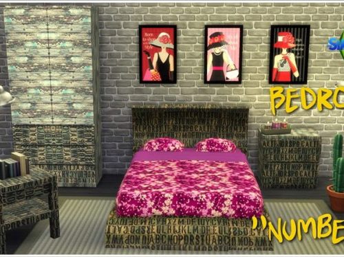 Numbers Bedroom Set