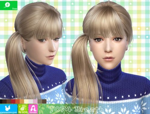 J074 Breath hair