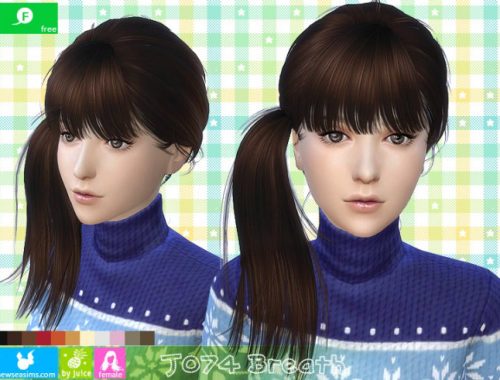 J074 Breath hair