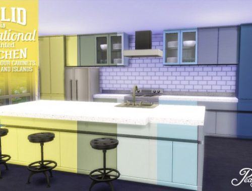 Solid Is Sensational Painted Kitchen