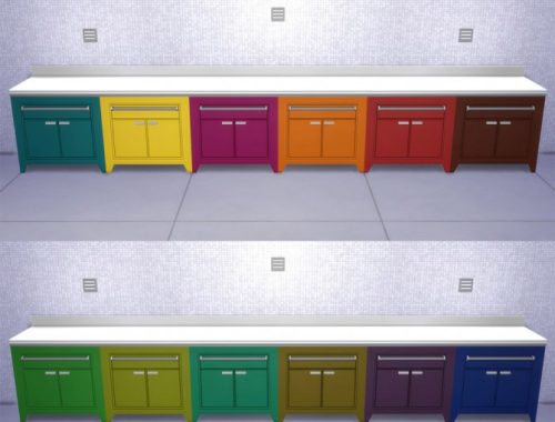 Corporate counters and islands