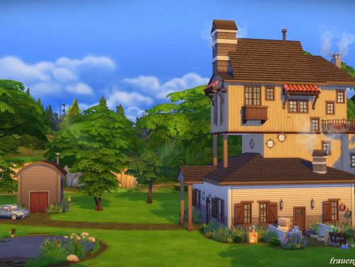 The Weasleys´ house