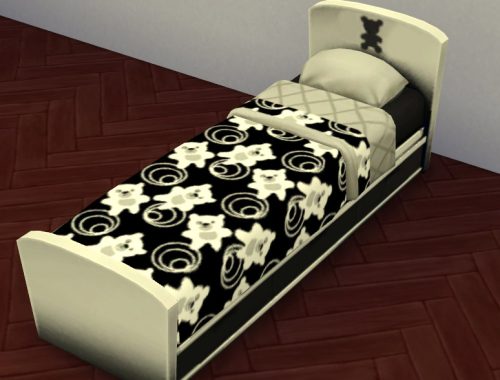 Teddy Bear Kiddies Bed Set