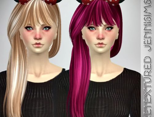 B-fly Sims 099,132,136 hair retextures