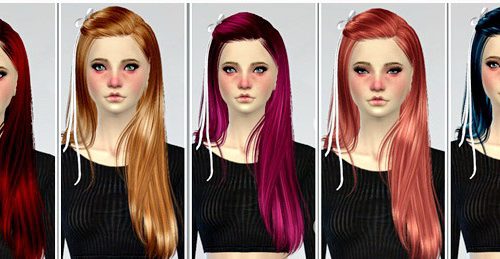 B-fly Sims 099,132,136 hair retextures