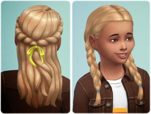 Outdoor Retreat Clothes and hairstyles