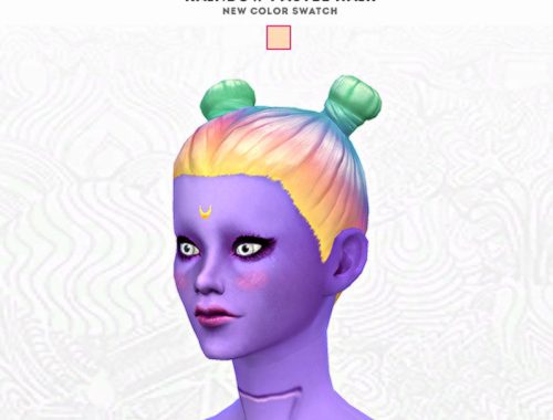 RAINBOW PASTEL HAIR