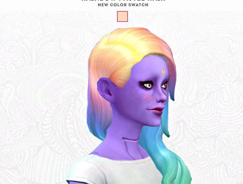RAINBOW PASTEL HAIR