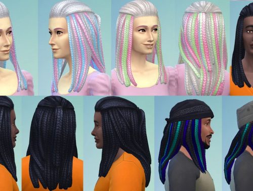 Vibrant Braids