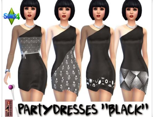 Black & White Party dresses