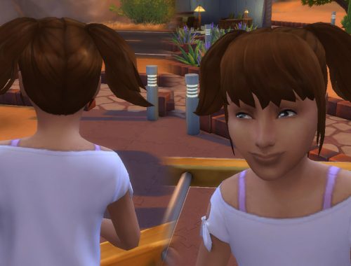 High Pigtails for girls