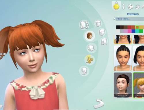 High Pigtails for girls