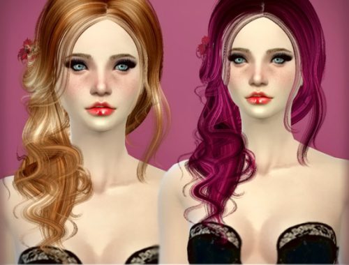 Newseas Rainbow Gate and Samantha hair retextures